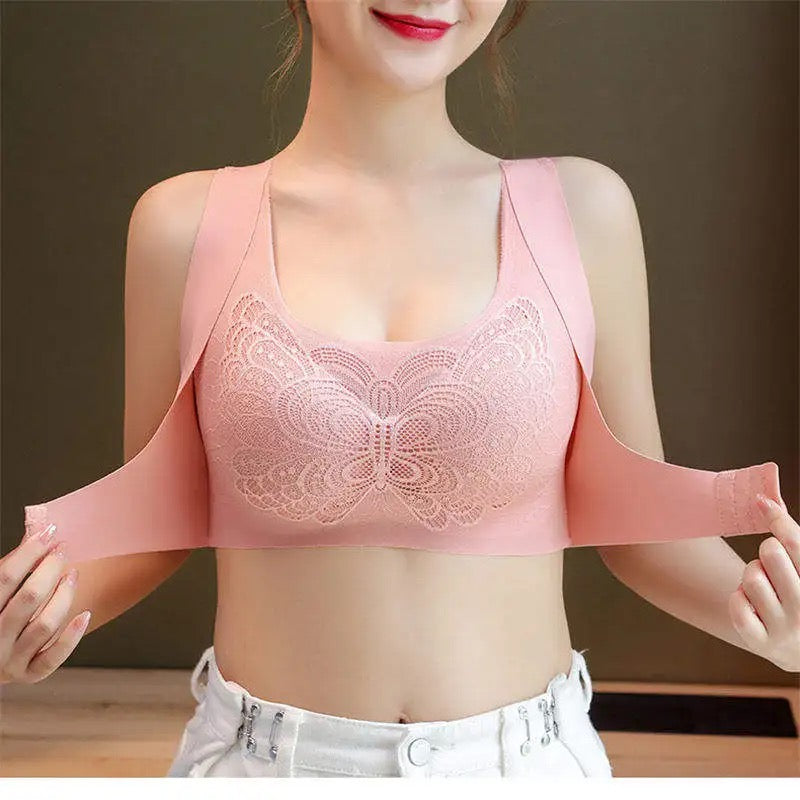 Buy 1 Get 2 Free Women Seamless Beauty Butterfly Soft, Stylish & Supportive Sports Bra