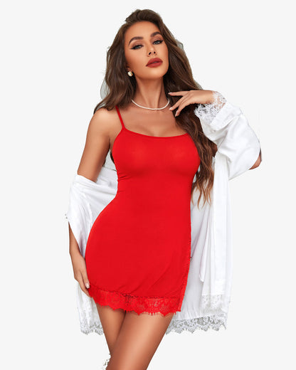 Slip Lace Soft Nightdress