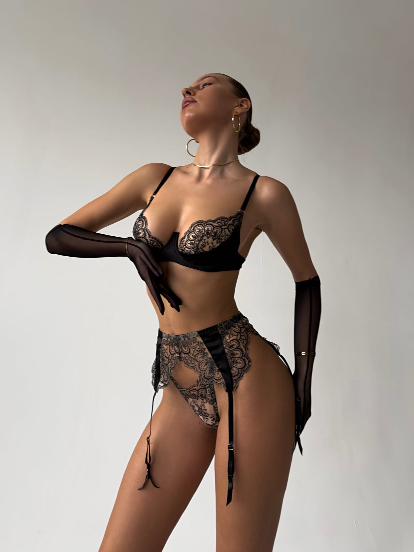 Amara Veil Lingerie Set