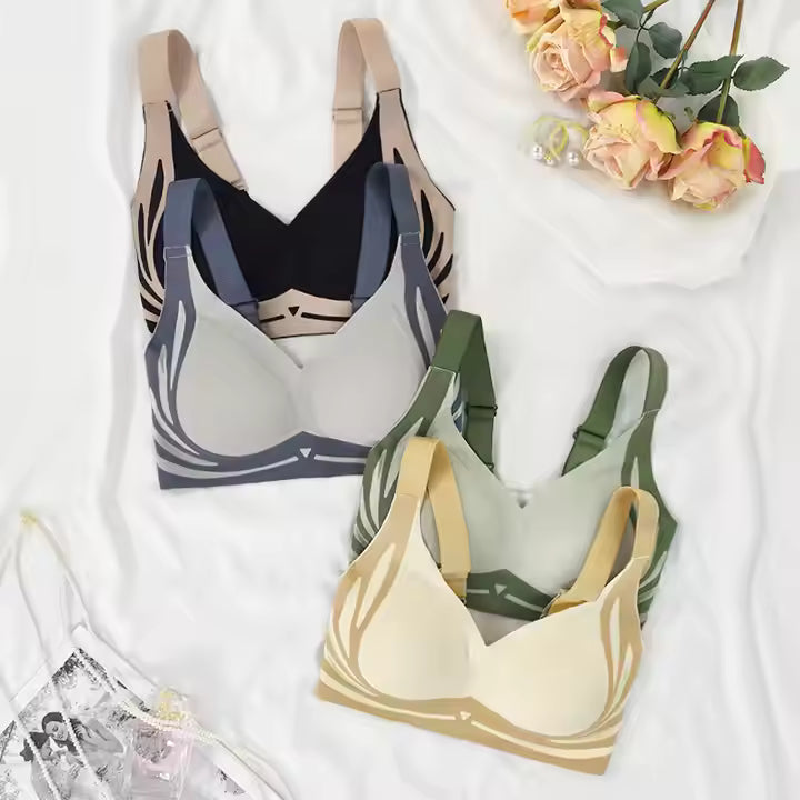 Buy 1 Get 2 Free Lushfitting Powerful Push-Up Seamless Bra