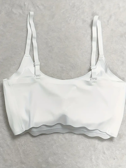 Seamless Wireless Padded Bra for Women, Removable Pads