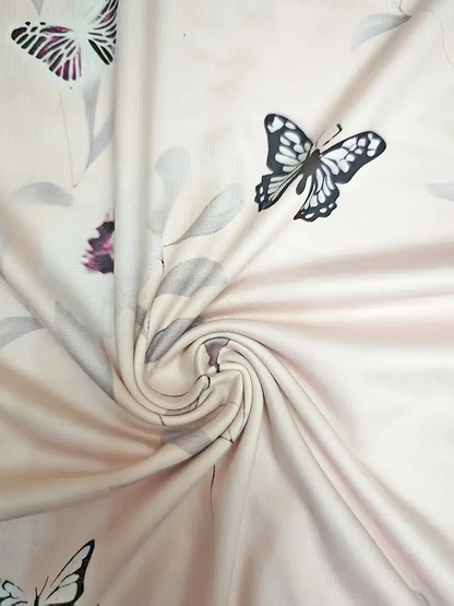 Women’s Sexy Printed Suspender Nightgown